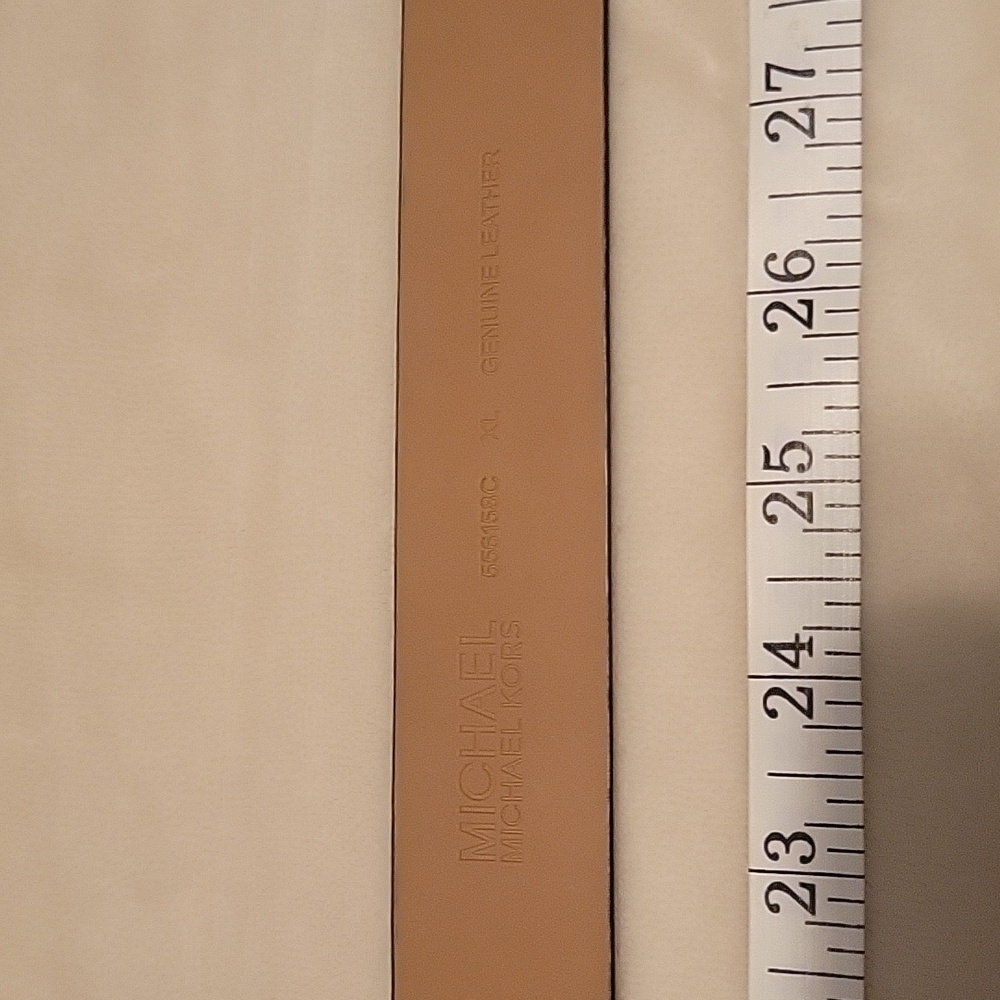Michael Kors Women's Belt with Gold Buckle - Picture 7 of 12